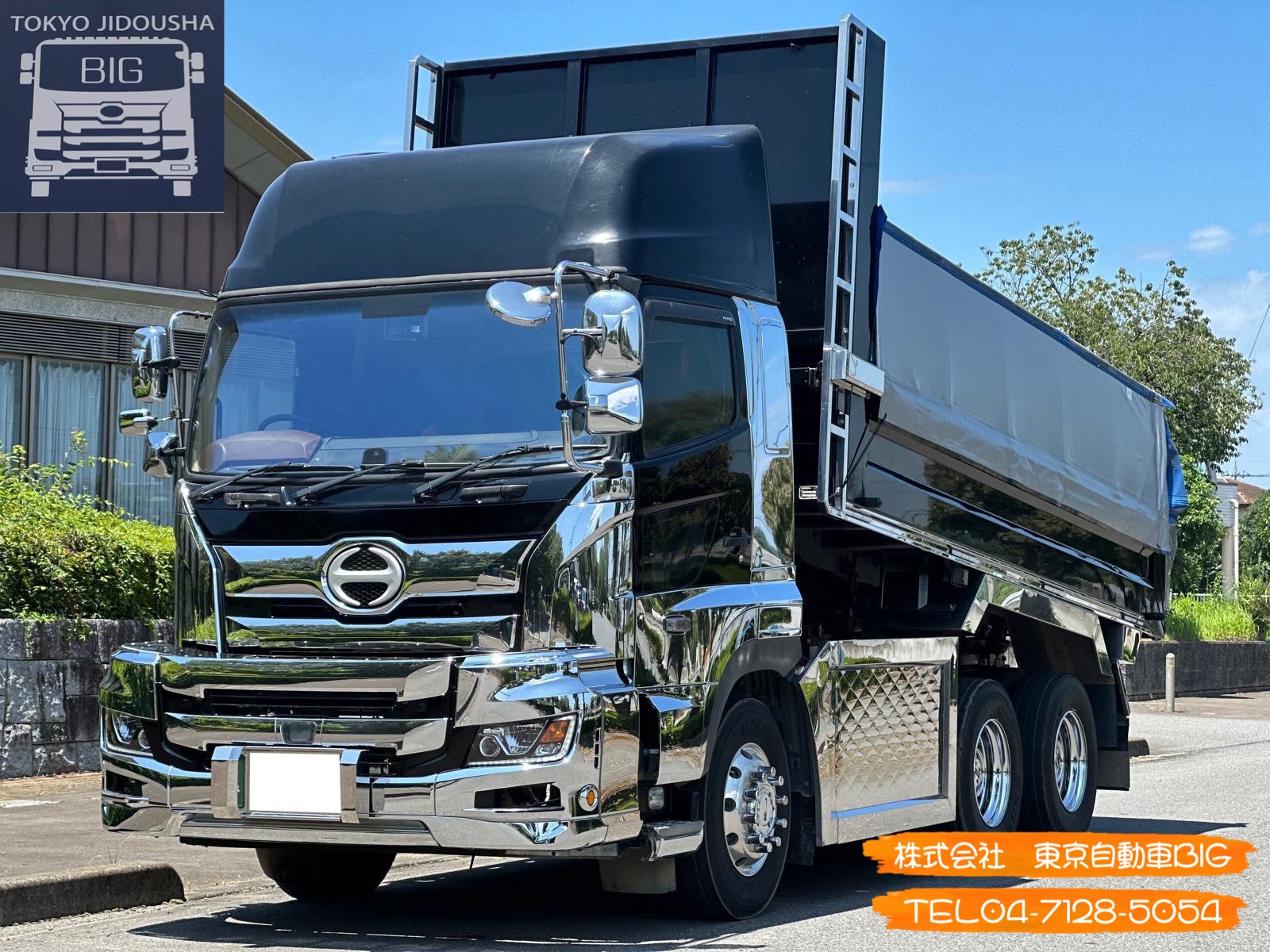 管理番号７９１　日野プロフィア　ダンプ　ShinMaywa　540×235ボディ　カスタム箇所多数　ワンオーナー　ハイルーフ